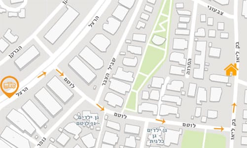 שירלי צוק הוראות הגעה